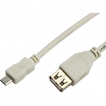 Кабель REXANT micro USB - USB A 0.2 м серый Кабель REXANT micro USB - USB A 0.2 м серый