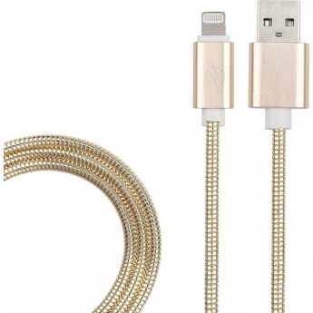 Кабель USB-Lightning REXANT для iPhone золото 1 м
