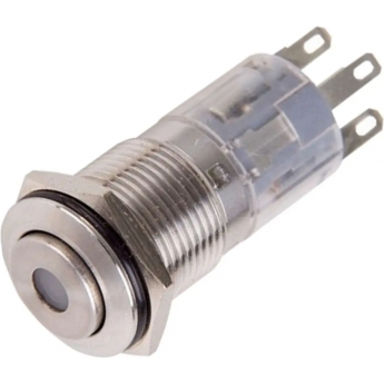 Кнопка антивандальная REXANT 16 12В б/фикс красная Кнопка антивандальная REXANT 16 12В б/фикс красная