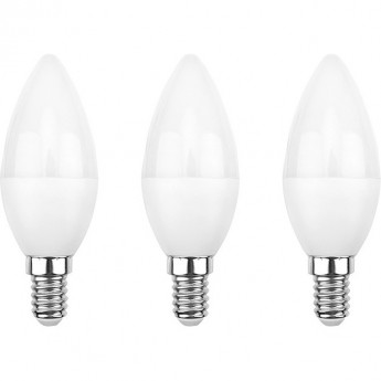 Лампа светодиодная REXANT CN 9.5 Вт E14 4000 K, 3 шт. Лампа светодиодная REXANT CN 9.5 Вт E14 4000 K, 3 шт.