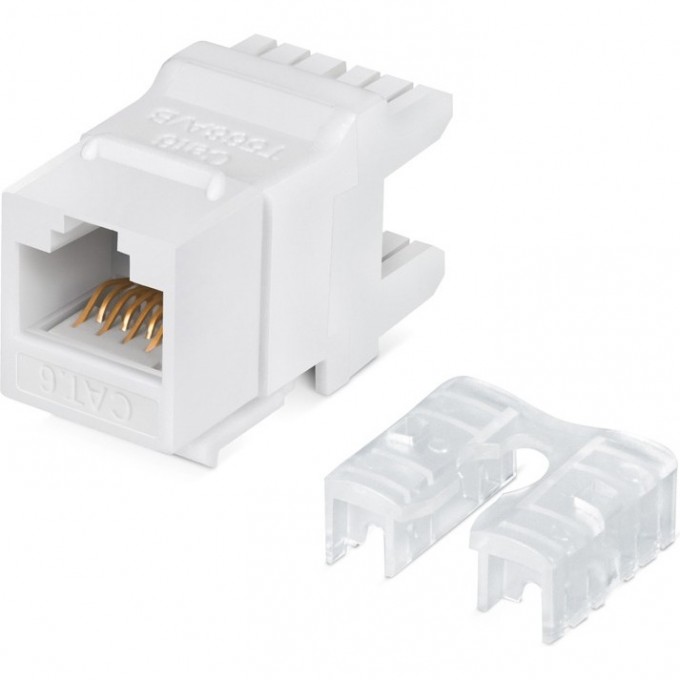 Модуль REXANT PRO KEYSTONE JACK RJ-45(8P8C), UTP неэкранированный CAT 6 тип 180 градусов белый 02-0250 Модуль REXANT PRO KEYSTONE JACK RJ-45(8P8C), UTP неэкранированный CAT 6 тип 180 градусов белый 02-0250