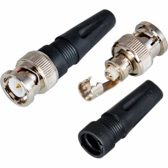 Разъем REXANT BNC штекер под винт с колпачком Разъем REXANT BNC штекер под винт с колпачком