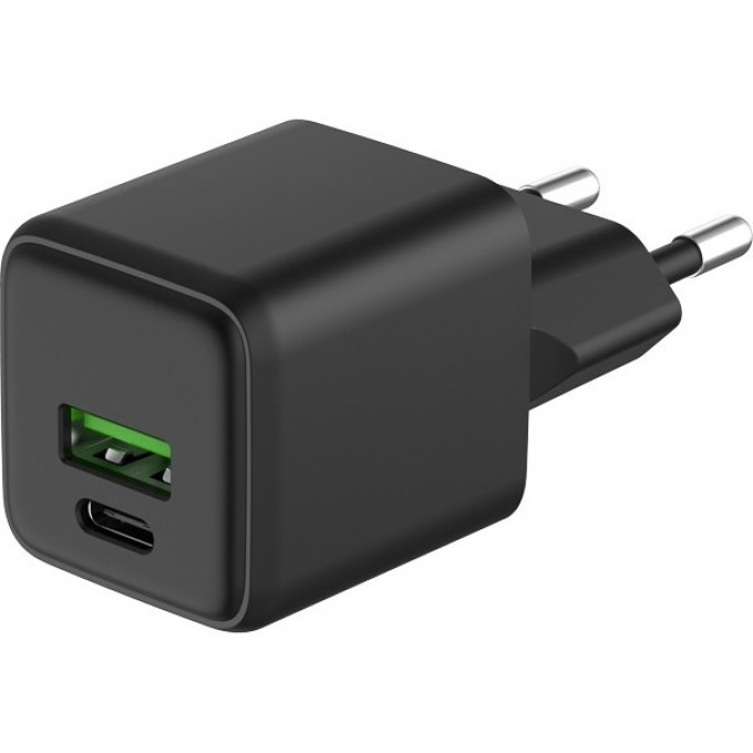 Сетевое зарядное устройство REXANT с двумя портами USB-A и USB-C, 25Вт 18-2203 Сетевое зарядное устройство REXANT с двумя портами USB-A и USB-C, 25Вт 18-2203