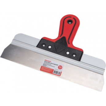 Шпатель фасадный REXANT нержавеющая сталь 300мм 2-компонентная ручка Шпатель фасадный REXANT нержавеющая сталь 300мм 2-компонентная ручка