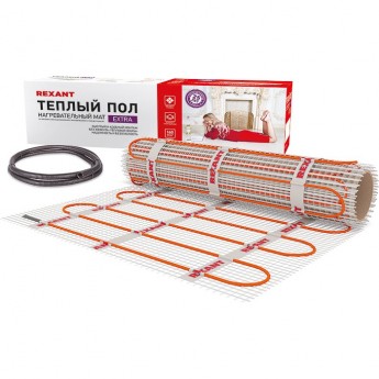 Теплый пол REXANT EXTRA нагревательный мат 2 м² Теплый пол REXANT EXTRA нагревательный мат 2 м²